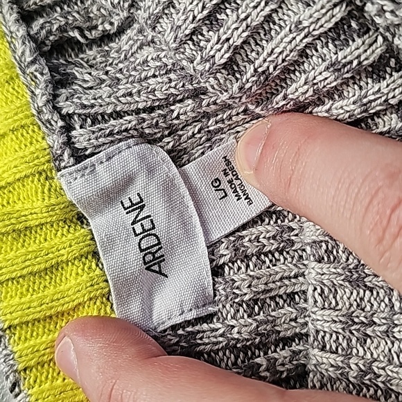 Ardene large gray cropped sweater - Picture 6 of 7